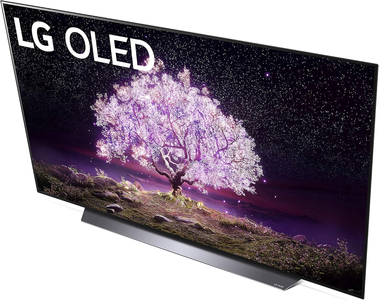 LG OLED77C1 77-Inch 4K Smart OLED TV Bundle