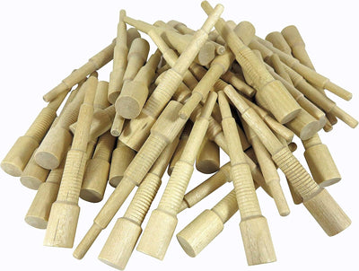 Miller B15D14-100 2X Stepped Birch Wood Dowels