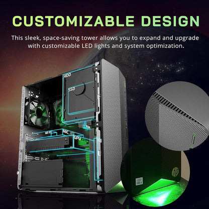 HP Pavilion Gaming Desktop RTX 3060, 32GB RAM