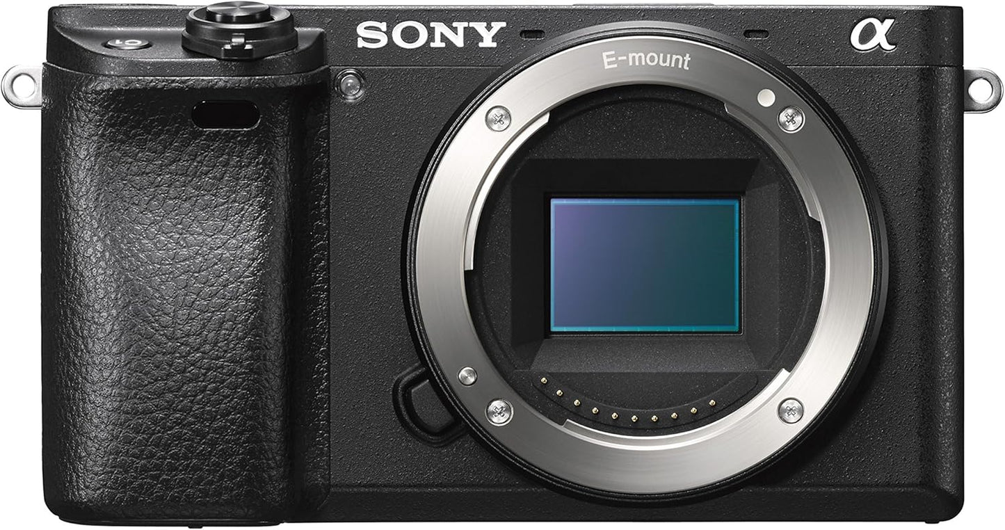Sony ILCE6300L/B Alpha a6300 Mirrorless Camera with 16-50mm Lens