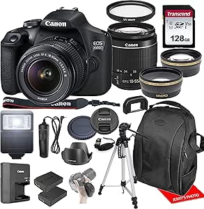 Canon Canon EOS 2000D / Rebel T7 Kit Bundle