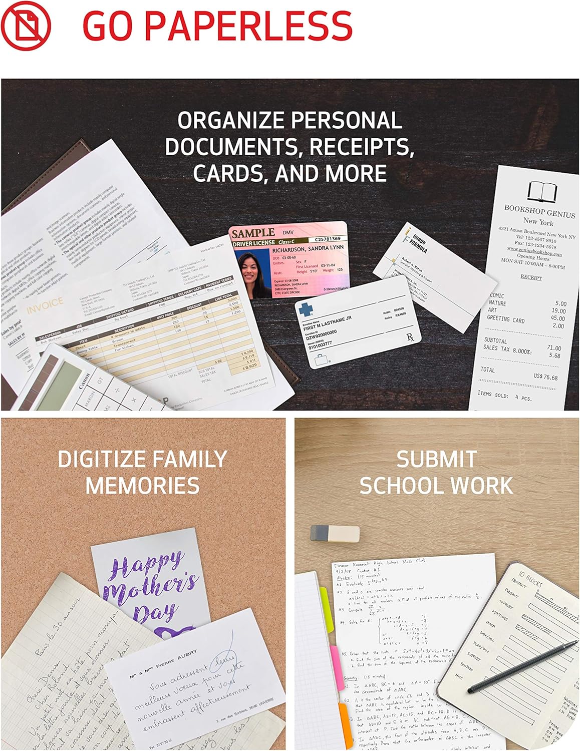 Canon 4861C001 imageFORMULA R10 Portable Scanner