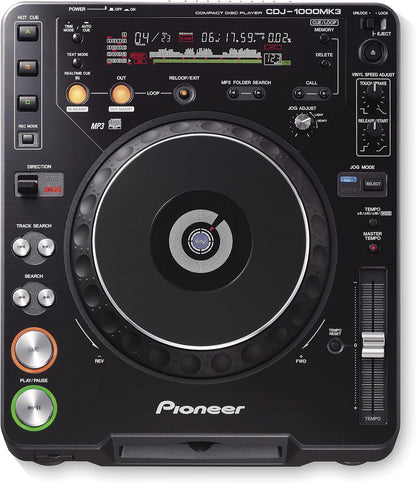Pioneer DJ CDJ-1000MK3 Professional Digital Turntable