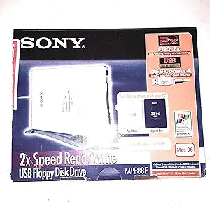 Sony MPF88E/UA/181 External USB Floppy Disk Drive — main product image