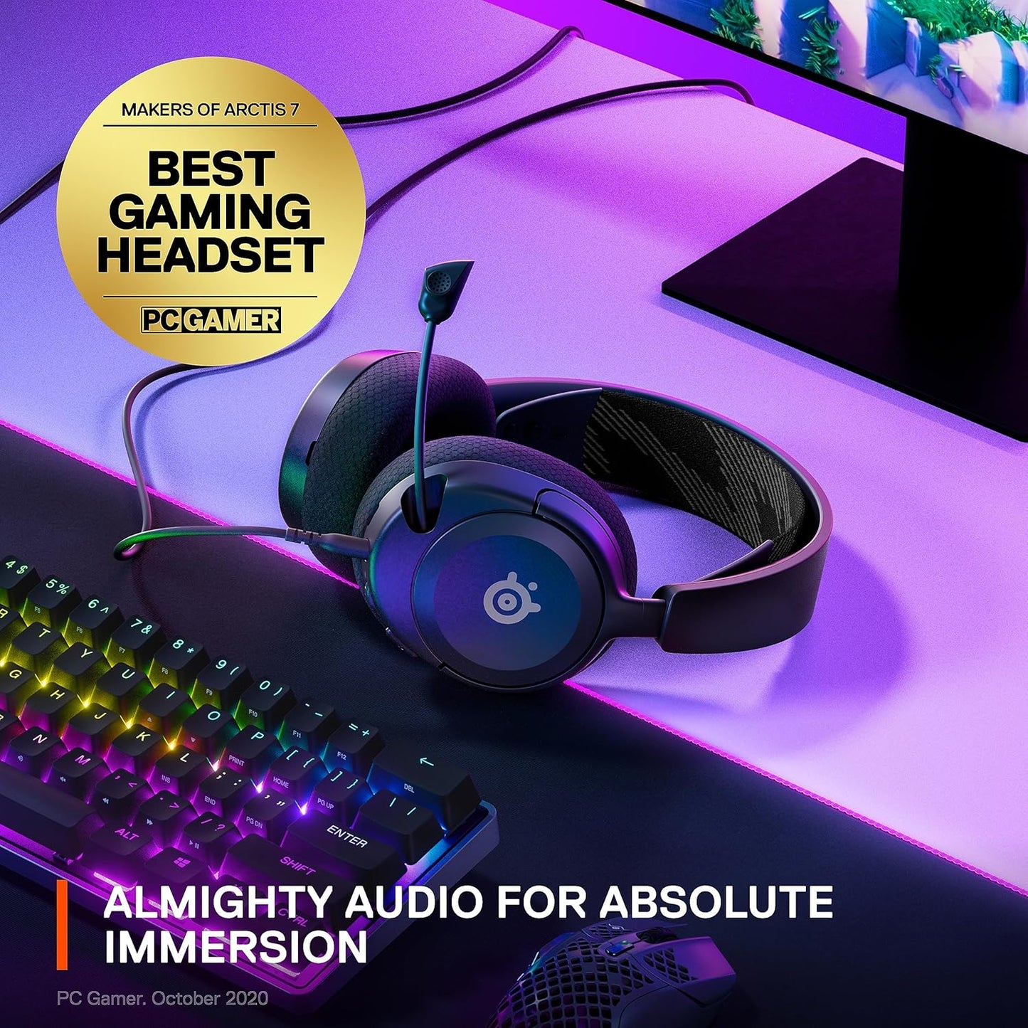 SteelSeries 61606 Arctis Nova 1 Multi-System Gaming Headset