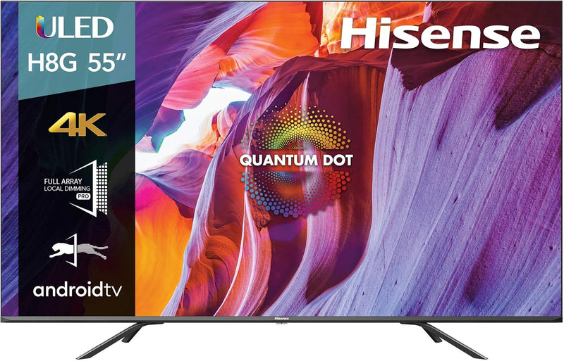 Hisense 55H8G 55-Inch Quantum 4K ULED Android TV (Renewed) — main product image