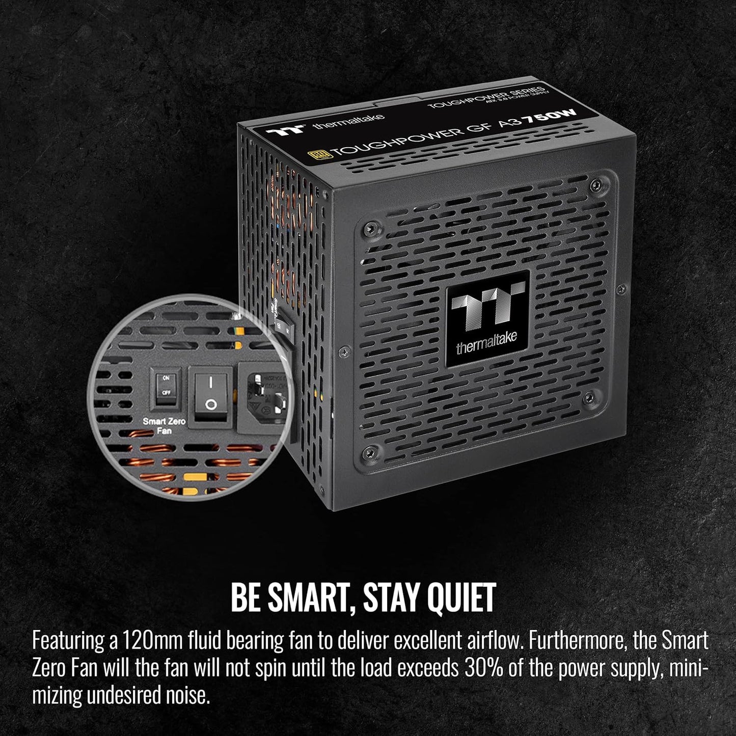 Thermaltake TTP-0750AH2FLG Toughpower GF A3 750W 80+ Gold ATX 3.0 PSU