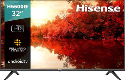 Hisense 32H5500G 32-Inch Android Smart TV - 2021 Model