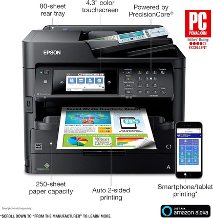 Epson ET-8700 Workforce Pro EcoTank Printer Wireless