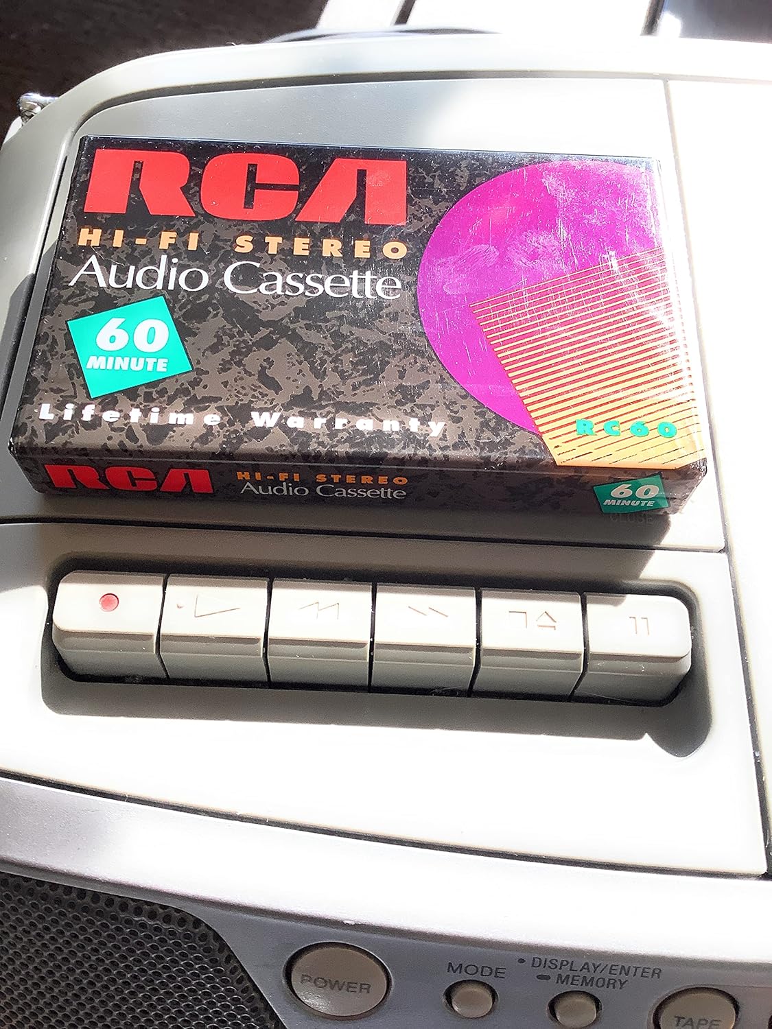 Sony CFD-S05 Portable CD Radio Cassette Recorder