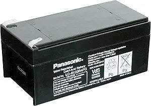 Panasonic 16012 LC-R123R4PG 12V 3.4Ah Lead Acid Battery