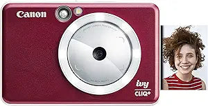 Canon 3879C004 Ivy CLIQ+ Instant Camera Printer Red