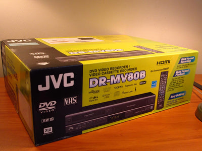 JVC DR-MV80B DVD/VCR Recorder Combo HDMI