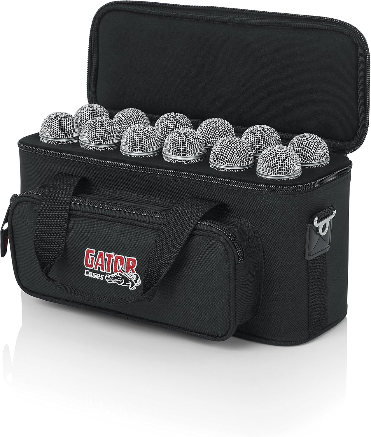 Gator Cases GM-12B Microphone Bag Padded Carry Case