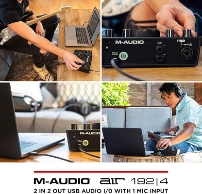 M-Audio AIR 192|4 USB-C Audio Interface Studio Recording