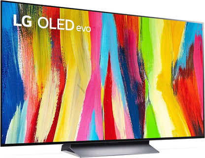 LG OLED77C2PUA C2 Series 77-Inch OLED evo Smart TV - Alexa Built-in