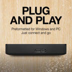 Seagate STGX4000400 Portable 4TB External HDD - USB 3.0