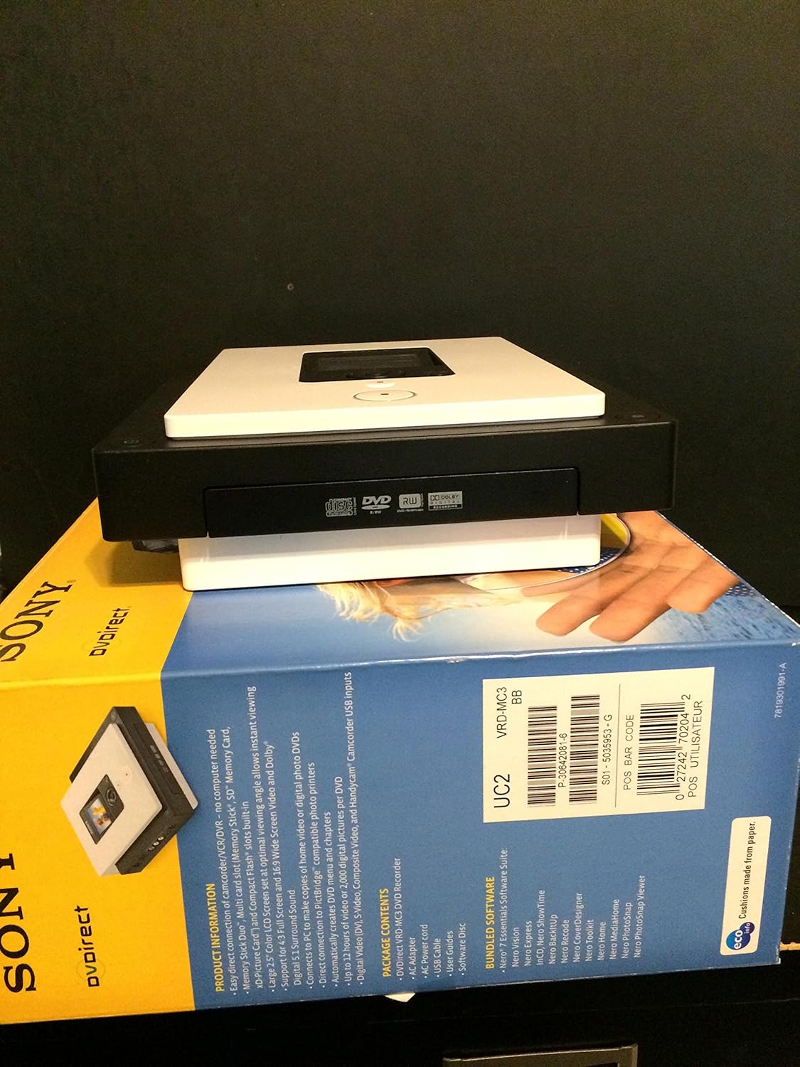 Sony VRDMC3 DVDirect DVD Recorder