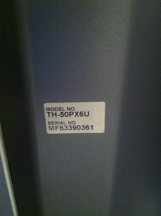 Panasonic TH-50PX60U 50-Inch Plasma HDTV