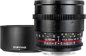 Samyang SYCV85M-MFT 85mm T1.5 Cine Lens Micro Four-Thirds — main product image