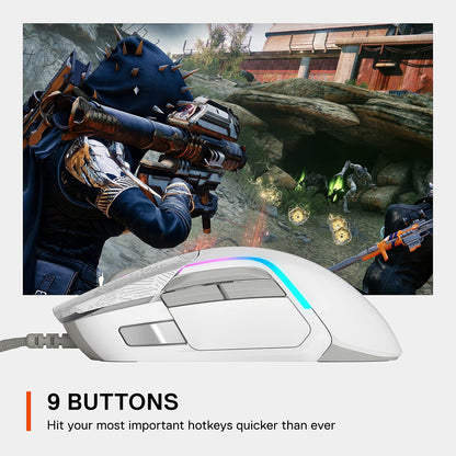 SteelSeries 5451945 Rival 5 Destiny 2 Gaming Mouse