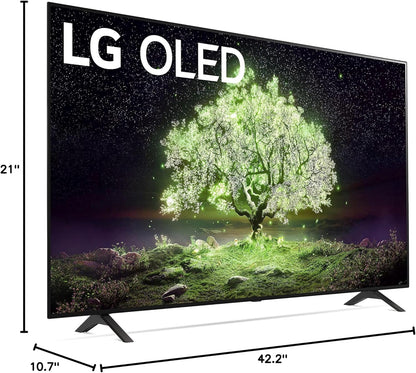 LG OLED48A1PUA 48" 4K Smart OLED TV (USED) + Extended Coverage