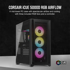 Corsair CC-9011242-WW 5000D RGB Mid-Tower Case Airflow