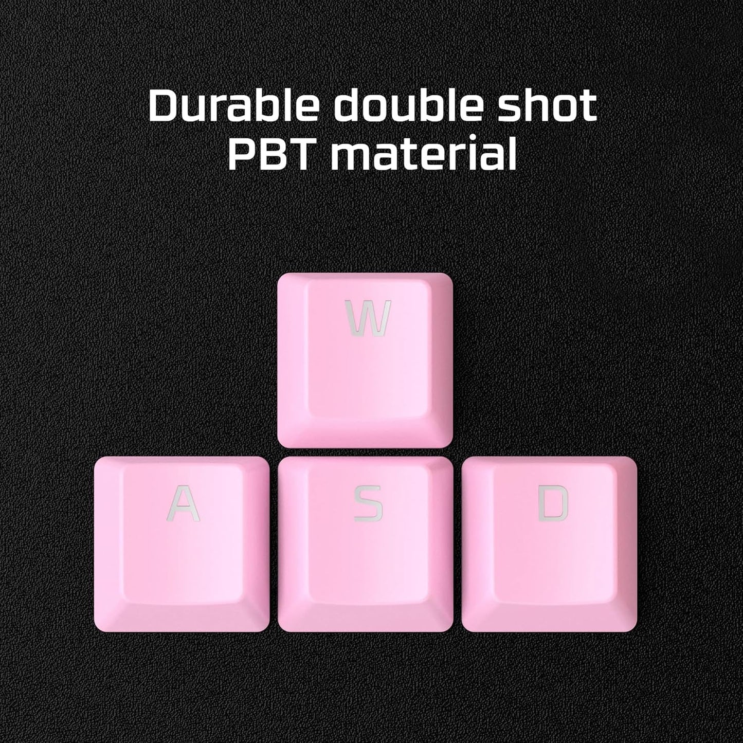 HyperX 519P1AA#ABA PBT Black Keycap Set - 104 Keys