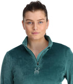 Spyder 38B125310 Women's Shimmer Half Zip Base Layer