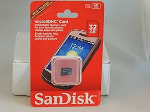 SanDisk SDSDQ-032G-A46 - 32GB microSD Memory Card