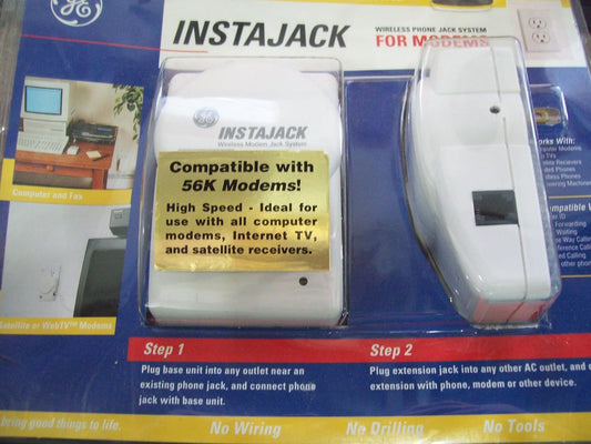 GE TL-96597 Wireless INSTAJACK Modem Phone Jack