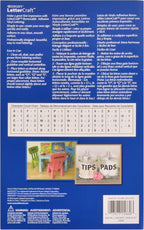 Westcott 15860 LetterCraft 6-Inch Removable Vinyl Letters - Black