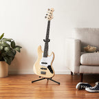 Monoprice 625741 Acoustic-Electric 4-String Bass Guitar Natural