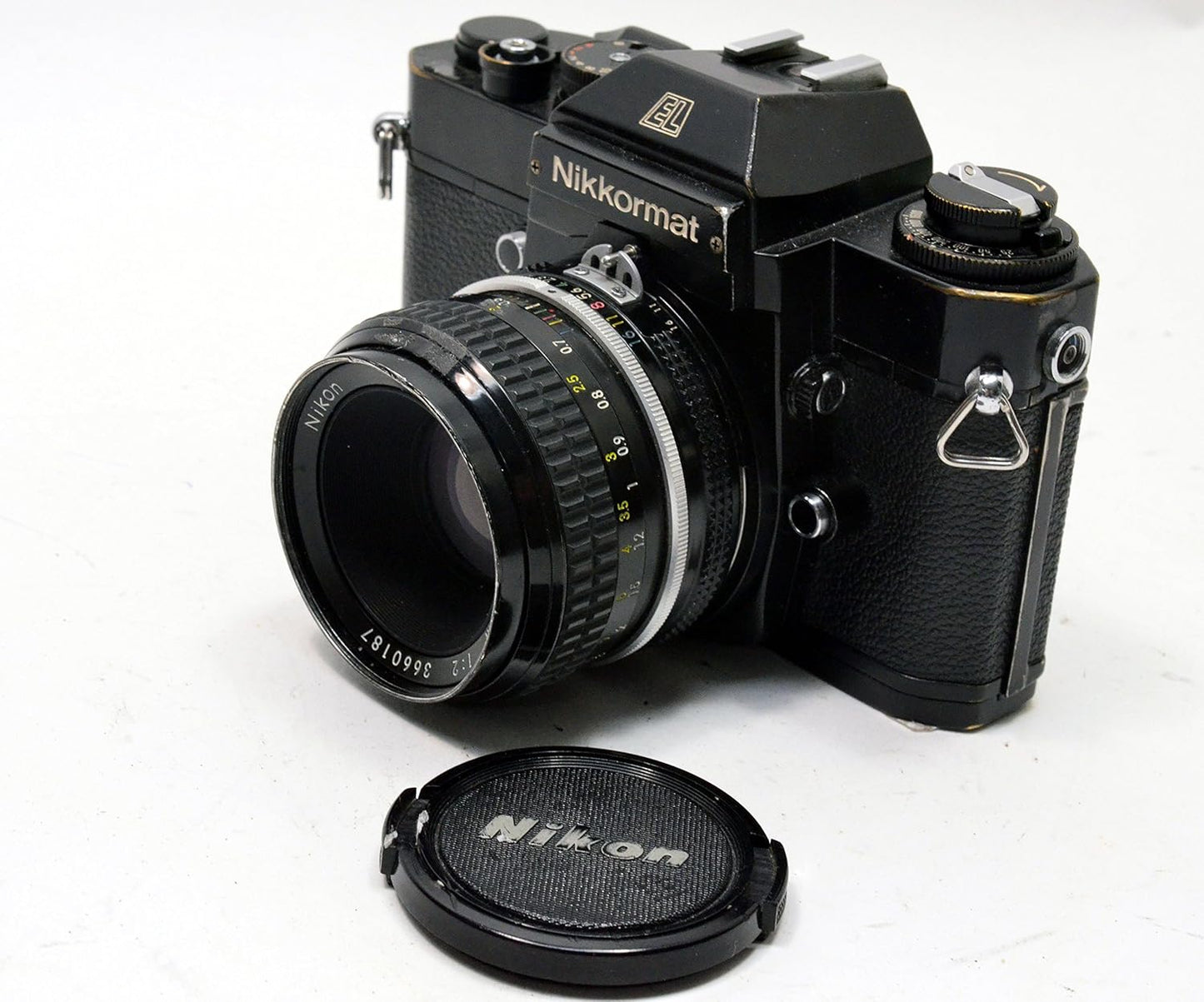 Nikon Nikkormat EL 35MM SLR Film Camera Kit Renewed