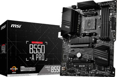 MSI B550-A PRO Gaming Motherboard AM4 PCIe 4.0 Renewed