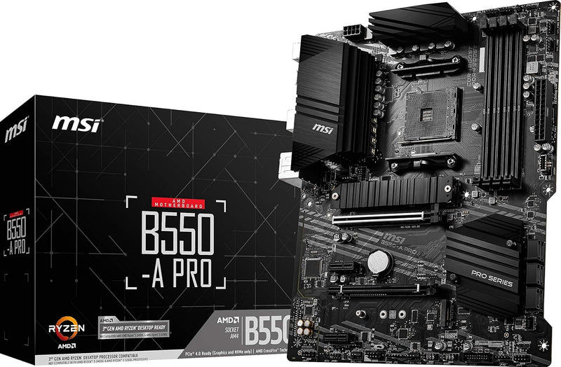 MSI B550-A PRO Gaming Motherboard AM4 PCIe 4.0 Renewed — main product image