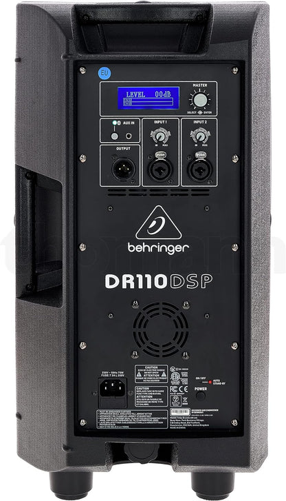 Behringer DR110DSP 1000W 10 inch Powered Speaker Bluetooth