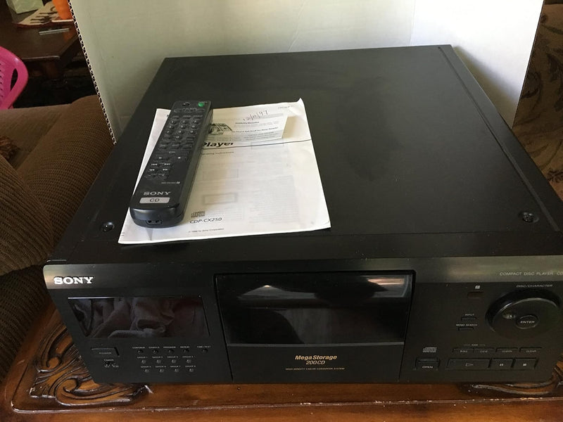 Sony CDP-CX250 MegaStorage 200 CD Changer Player — main product image