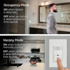 GE 11927 In-Wall Motion Sensor Light Switch