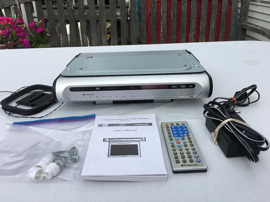 Polaroid FDM-0715 7" Under Cabinet DVD Combo TV
