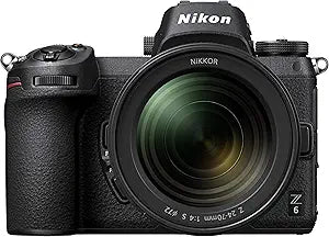 Nikon 1598 Z6 Mirrorless Camera w/ 24-70mm Lens (Renewed)