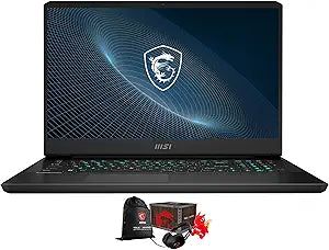MSI Vector GP76 12UE-17 RTX 3060 Gaming Laptop Bundle