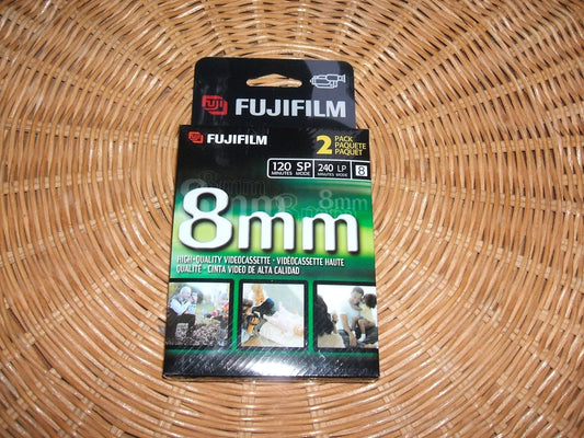 Fujifilm P6-1200 8MM Video Tape 2-Pack