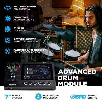 Alesis Strata Core Electric Drum Set Touchscreen Samples