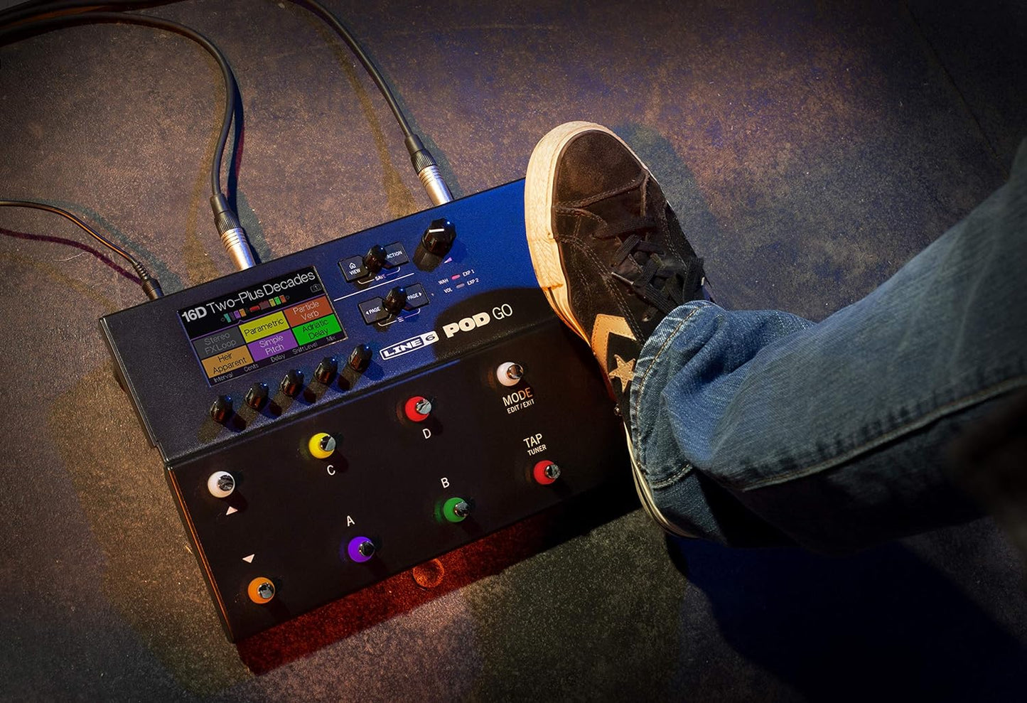 Line 6 POD Go Multi-Effects Guitar Pedal - Black