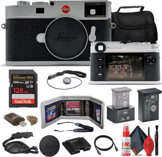 Leica 20 M11 Digital Rangefinder Camera - Silver Bundle