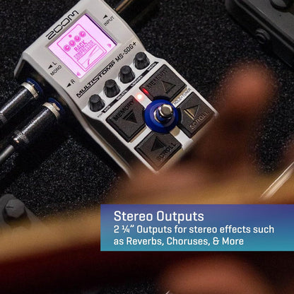 Zoom MS-50G+ MultiStomp Guitar Effects Pedal