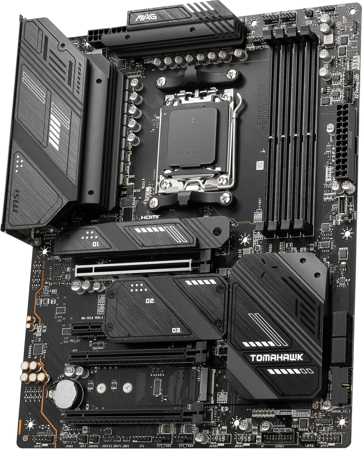MSI MAG X670E Tomahawk WiFi Gaming Motherboard AMD AM5 (Renewed)