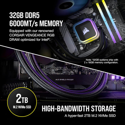 Corsair CS-9050096-NA Vengeance i7500 Gaming PC - RTX 4080 Super