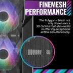 Cooler Master TD500V2-KGNN-S00 Mesh V2 ARGB ATX Mid-Tower Case